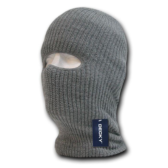 1 Dozen Decky Ski Face Mask 1 Hole Balaclava Beanies Knit Wholesale Lot