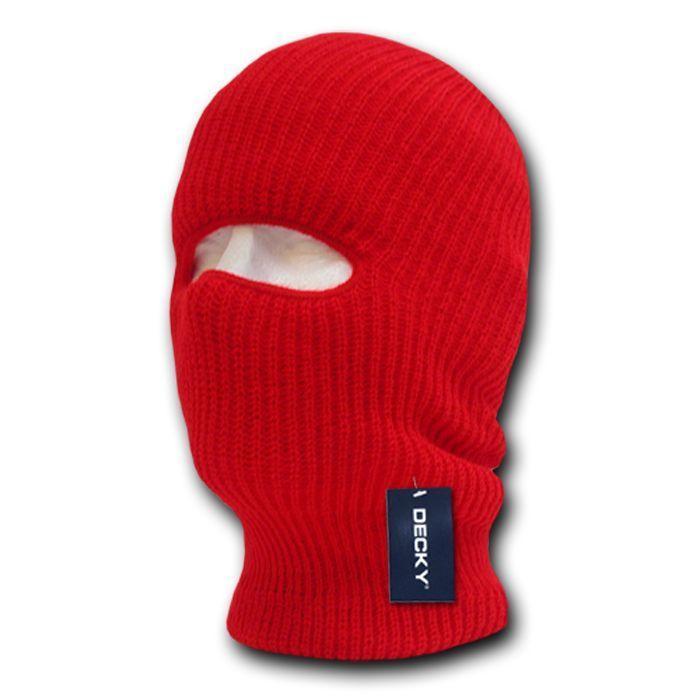 1 Dozen Decky Ski Face Mask 1 Hole Balaclava Beanies Knit Wholesale Lot