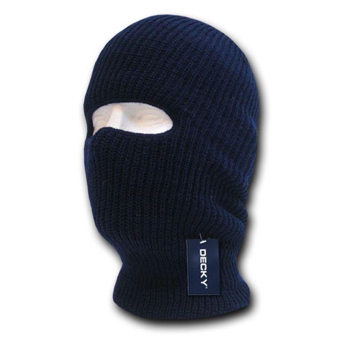 1 Dozen Decky Ski Face Mask 1 Hole Balaclava Beanies Knit Wholesale Lot